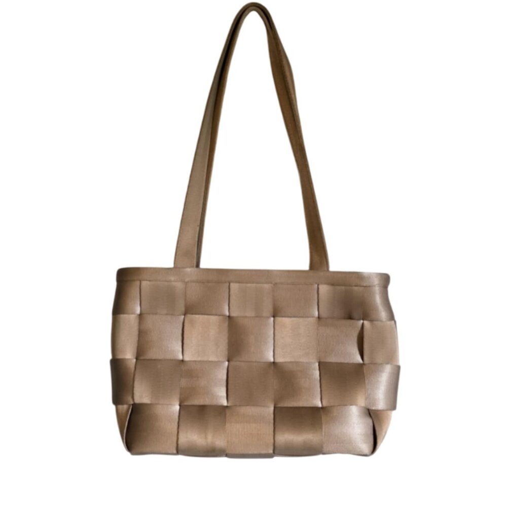 Harvey's Tan Seatbelt Shoulder Bag